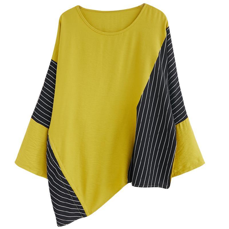 loose age-reducing bat sleeve t-shirt 2020 autumn