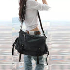 Large Vintage Canvas Messenger Bag