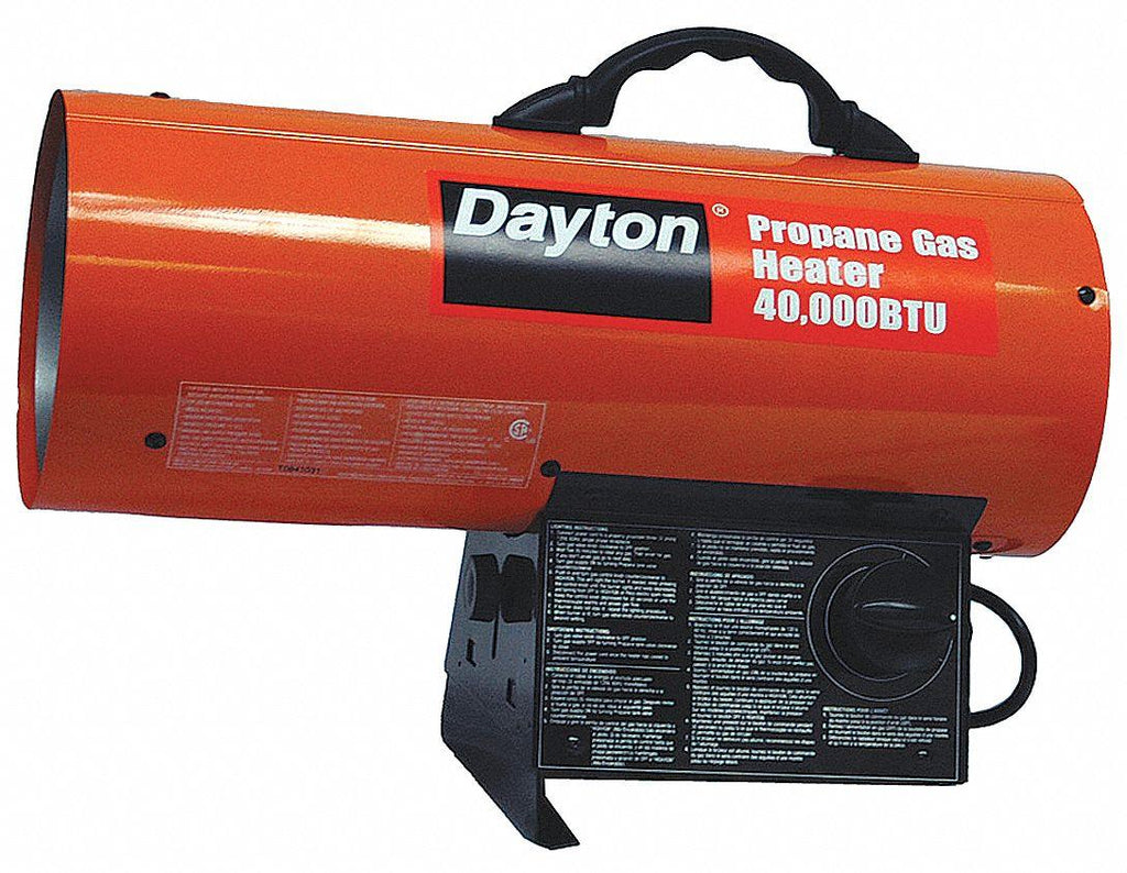 Dayton Portable Gas Torpedo HeatrLP,300 cfm  3VE55