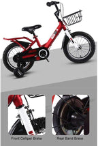 JLFSDB Kids Bike BMX Bike for Kids Boys Girls Bicycle 16inch Children Bicycle Boy’S Girl’S Carbon Steel Bike with Training Wheels for 3-5 Years Old (Color : Blue)