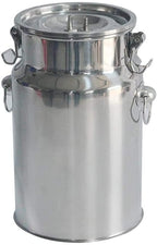 goat/ cow milking machine pump milker machine auto-stop device, pulsation vacuum pump milker, automatic portable livestock milking equipment with stainless steel food grade bucket for livestock farm