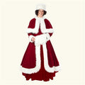 Halco 7006 Red &amp; White Belle of Christmas Ball Mrs. Claus &amp; Santas Helpers Costume