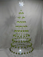 STUNNING MINIMALIST HANGING CHRISTMAS TREE by AA S LLC. Over 7 1/2 ' Tall