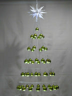 STUNNING MINIMALIST HANGING CHRISTMAS TREE by AA S LLC. Over 7 1/2 ' Tall