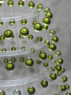 STUNNING MINIMALIST HANGING CHRISTMAS TREE by AA S LLC. Over 7 1/2 ' Tall