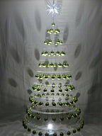 STUNNING MINIMALIST HANGING CHRISTMAS TREE by AA S LLC. Over 7 1/2 ' Tall