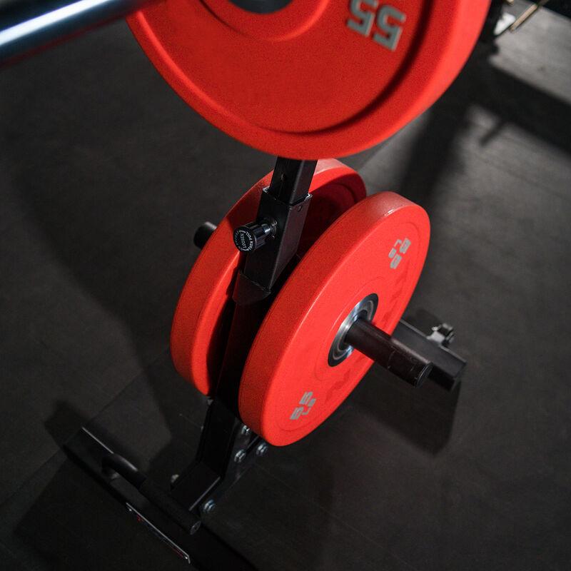 Fitness Landmine Stand with Weight Storage