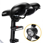 Heybike Race Electric Bike Light Weight 26" Commuter Electric Mountain Bike with 40 Miles Long Range, 350W Brushless Motor,  7-Speed and Front Fork Suspension, Urban Electric Bicycle for Adults
