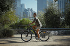 Heybike Race Electric Bike Light Weight 26" Commuter Electric Mountain Bike with 40 Miles Long Range, 350W Brushless Motor,  7-Speed and Front Fork Suspension, Urban Electric Bicycle for Adults