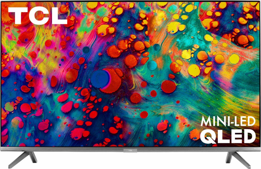 tcl 55r635 - 55" 6-series 4k uhd qled dolby vision hdr smart roku tv  w/ 4 hdmi