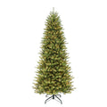 12 ft. Pre-Lit Incandescent Slim Fraser Fir Artificial Christmas Tree with 1200 UL Clear Lights