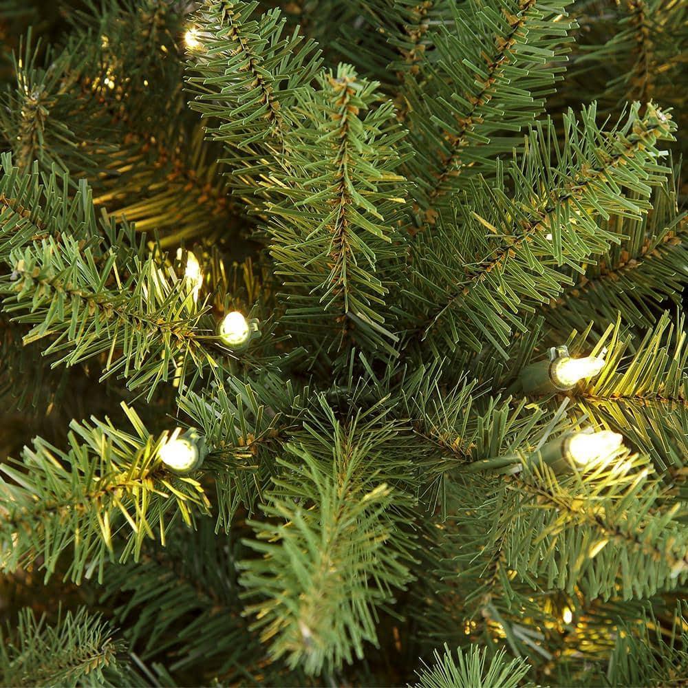 12 ft. Pre-Lit Incandescent Slim Fraser Fir Artificial Christmas Tree with 1200 UL Clear Lights
