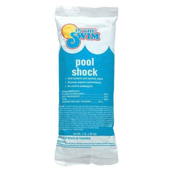 in the swim pool shock - pool sanitizers