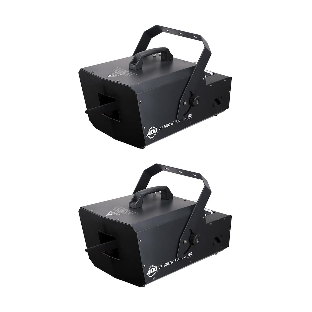 ADJ VF Snow Flurry HO 1250W Snow Machine w/ 2.3 Liter Snow Fluid Tank (2 Pack)