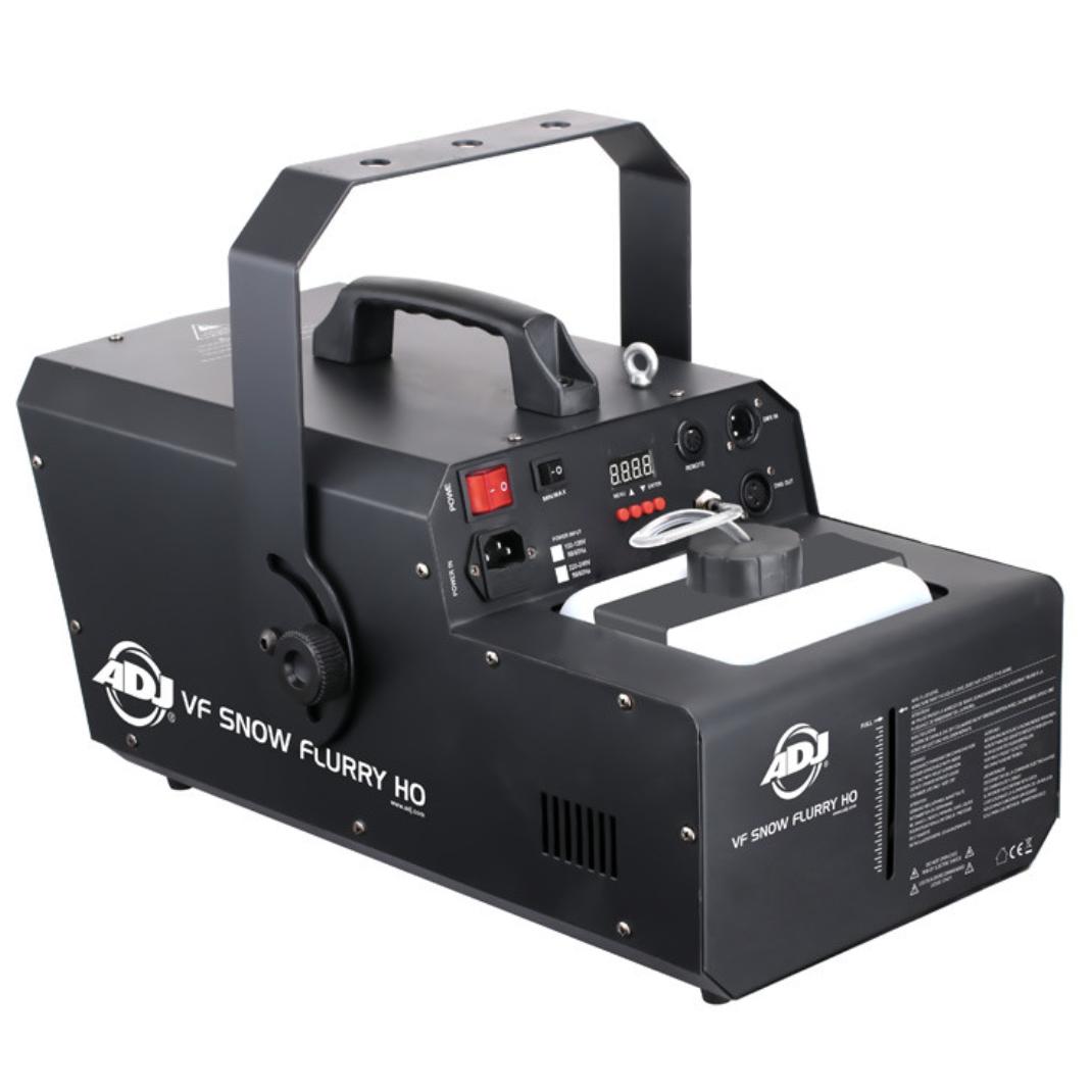 ADJ VF Snow Flurry HO 1250W Snow Machine w/ 2.3 Liter Snow Fluid Tank (4 Pack)