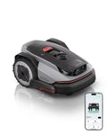 RockNeo Q110H Robot Lawn Mower, Wire-Robotic Lawn Mower with Full-Band RTK + VSLAM Navigation, Auto Mapping, AI Vision Obstacle Avoidance, App Control, 45% Slope, Covers Up to 1/4 Acre