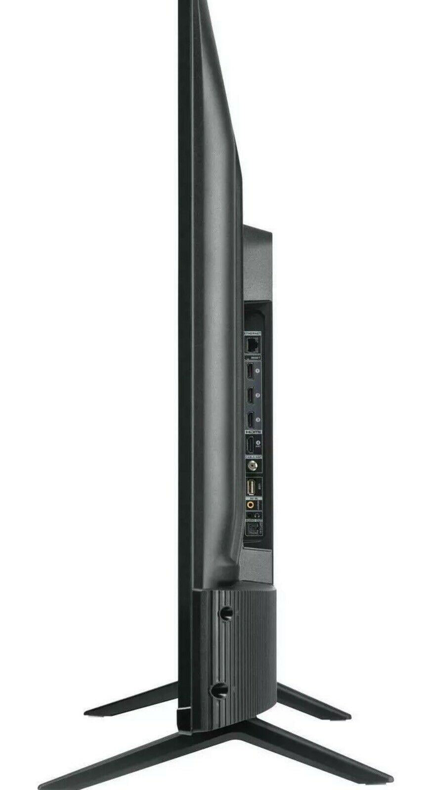 new tcl 55s435 55'' 4k led roku smart tv - black