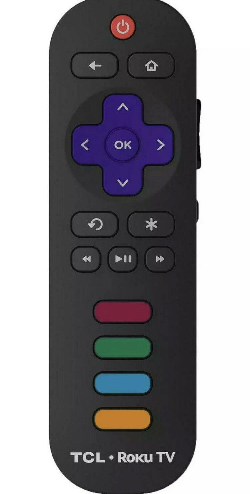 new tcl 55s435 55'' 4k led roku smart tv - black