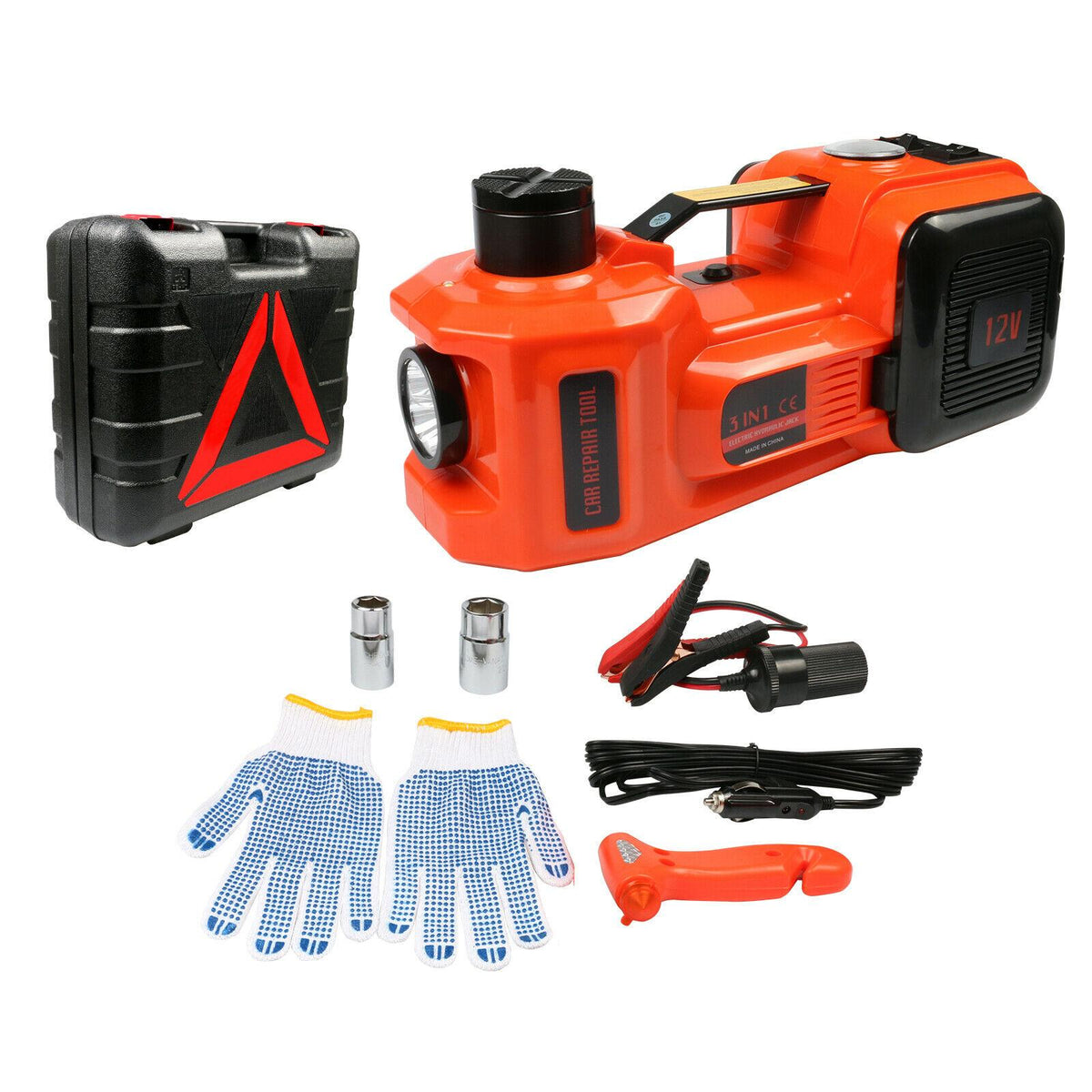 5 Ton Car Electric Hydraulic Floor Jack Car Jack Lift Truck SUV Tire Chan12V