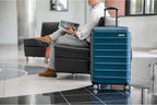 Omni 2 Hardside Expandable Luggage with Spinner Wheels, Midnight Black, 3-Piece Set (20/24/28)