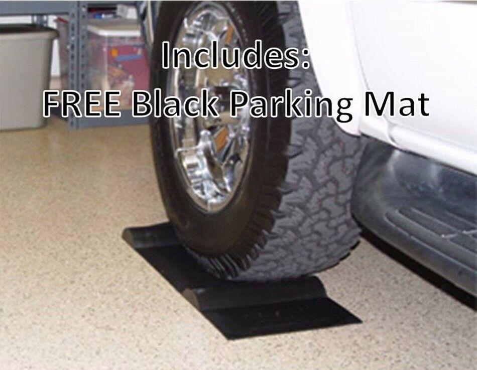 Park Smart 4.5' x 9' Motorcycle GaraFloor Mat Luxury Grade 50 Mil + SmartPark