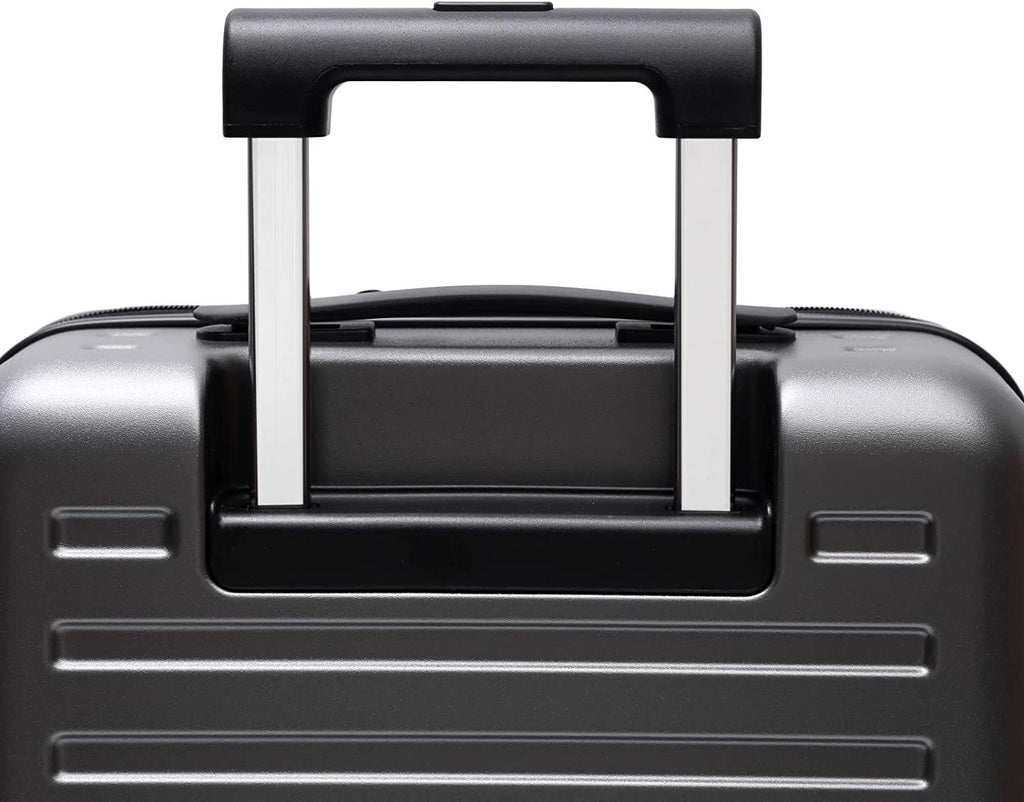 28 Inch Checked Luggage, Lightweight ABS+PC Hardshell Suitcase with TSA Lock &amp; Spinner Silent Wheels, Large Size with 101L Capacity, Convenient for Trips, Gray