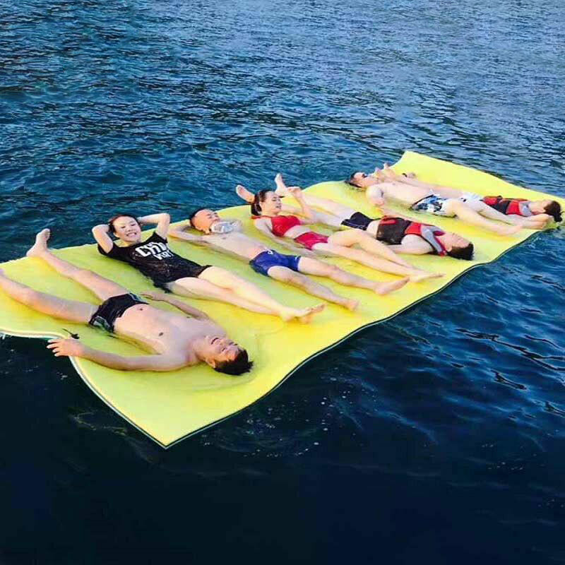 floating water mat pad float island raft ocean pool lake swimming accessories