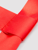 Lovehoney Oh! Silky Bondage Restraints, Red | Red