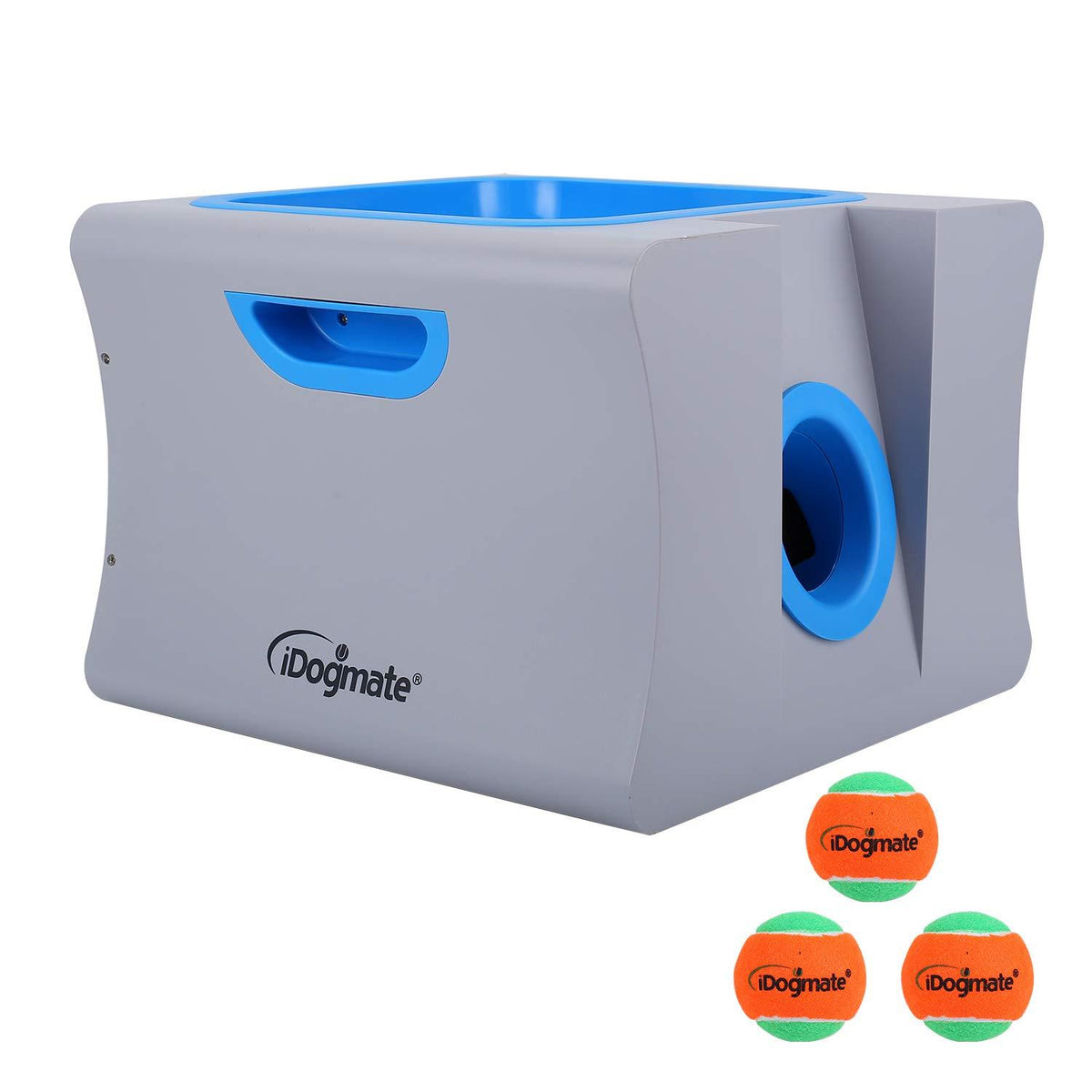 IDOGMATE Interactive Ball Launchers for Dogs Automatic Tennis Ball Thrower for Dogs