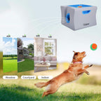 IDOGMATE Interactive Ball Launchers for Dogs Automatic Tennis Ball Thrower for Dogs