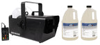 Chauvet DJ SM 250 DMX Snow Machine w/ Wired timer Remote SM250+(2) Gallons Fluid