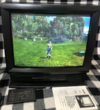 sears lxi series 27” color tv retro gaming tv 1990 model 564.42955950 + remote