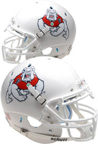 Fresno State Bulldogs Schutt White Authentic Football Helmet
