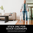 Shark CH963AMZ 2-in-1 Cordless &amp; Handheld Vacuum Ultracyclone System, Ultra-Lightweight and Portable for Car and Home, White