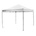 10 ft. W x 10 ft. D Straight-Leg Pop-Up Instant Canopy in White with Corrosion-Resistant Steel Frame