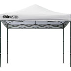 10 ft. W x 10 ft. D Straight-Leg Pop-Up Instant Canopy in White with Corrosion-Resistant Steel Frame