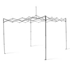 10 ft. W x 10 ft. D Straight-Leg Pop-Up Instant Canopy in White with Corrosion-Resistant Steel Frame
