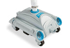 intex automatic above-ground swimming pool vacuum &amp; mounted automatic skimmer