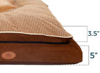 PLS Pet Paradise Orthopedic Pet Bed, Orthopedic Dog Bed, Foam Dog Bed, Dog Beds for LarDogs