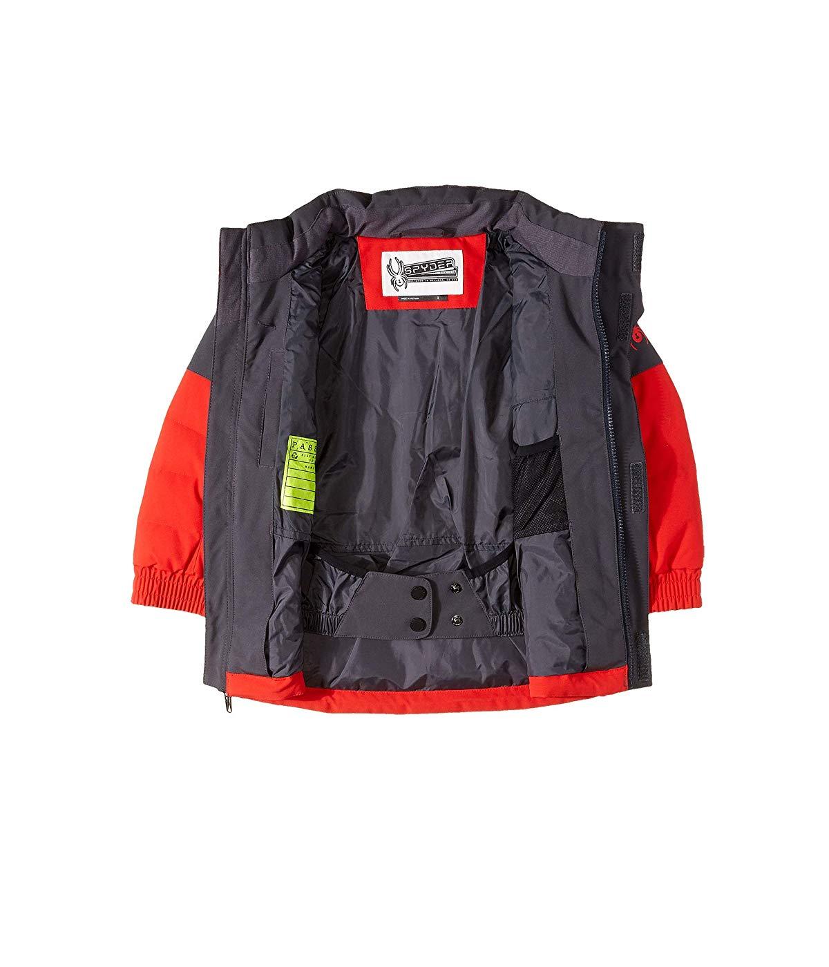 Spyder Kids Mini Trick Synthetic Down Jacket (Toddler/Little Kids) Volcano