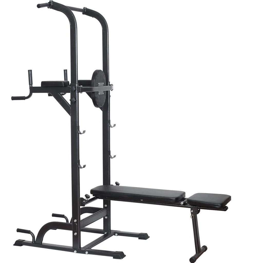 Dip Station Home, Gym Pull-ups, Indoor Sit-up Board, Weight-Bearing Squat Rack