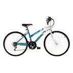 Wildcat 18-Speed Women's Mountain Bike, Blue &amp; White