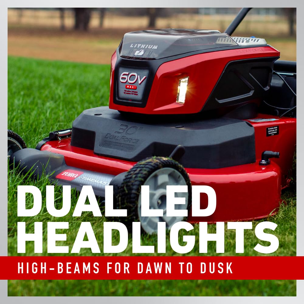 60V MAX* 30 in. eTimePersonal PaceLawn Mower - Battery/Charger Not Included