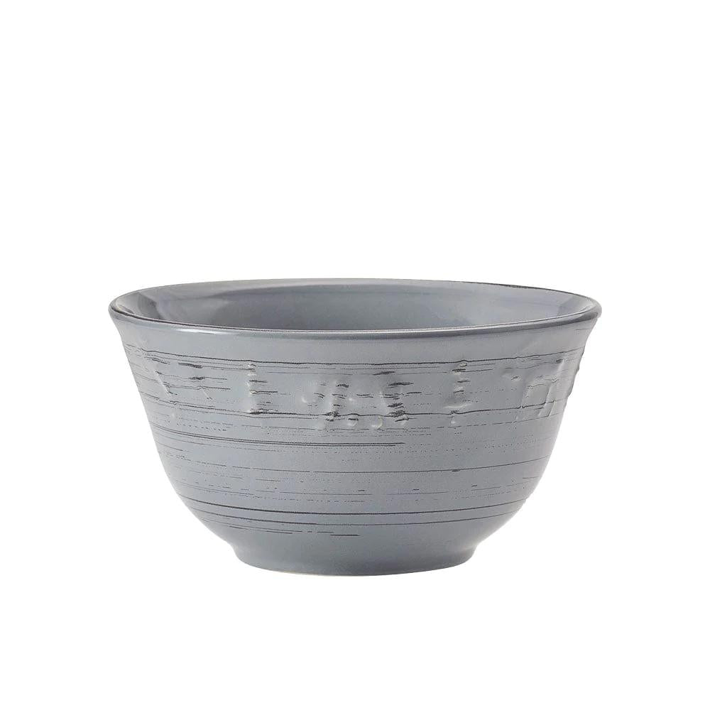 Trellis Lodge Gray 16 Piece Dinnerware Set, Service for 4