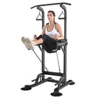 UMfun Dip Station Chin Up Bar Core Power Tower Pull Push Home Gym Fitness Equipment