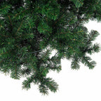 7.5 ft. Pre-Lit Dense Artificial Christmas Tree Hinged with 550 Multi-Color Lights and Stand