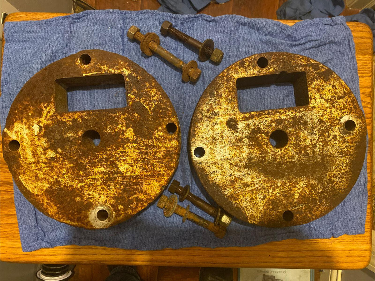 mf 1655 massey Ferguson Lawn Tractor Mower Wheel Weights 77.6 Lbs