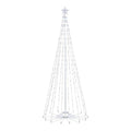 8 ft 31 Function LED Cone Tree Holiday Yard Decoration