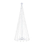 8 ft 31 Function LED Cone Tree Holiday Yard Decoration