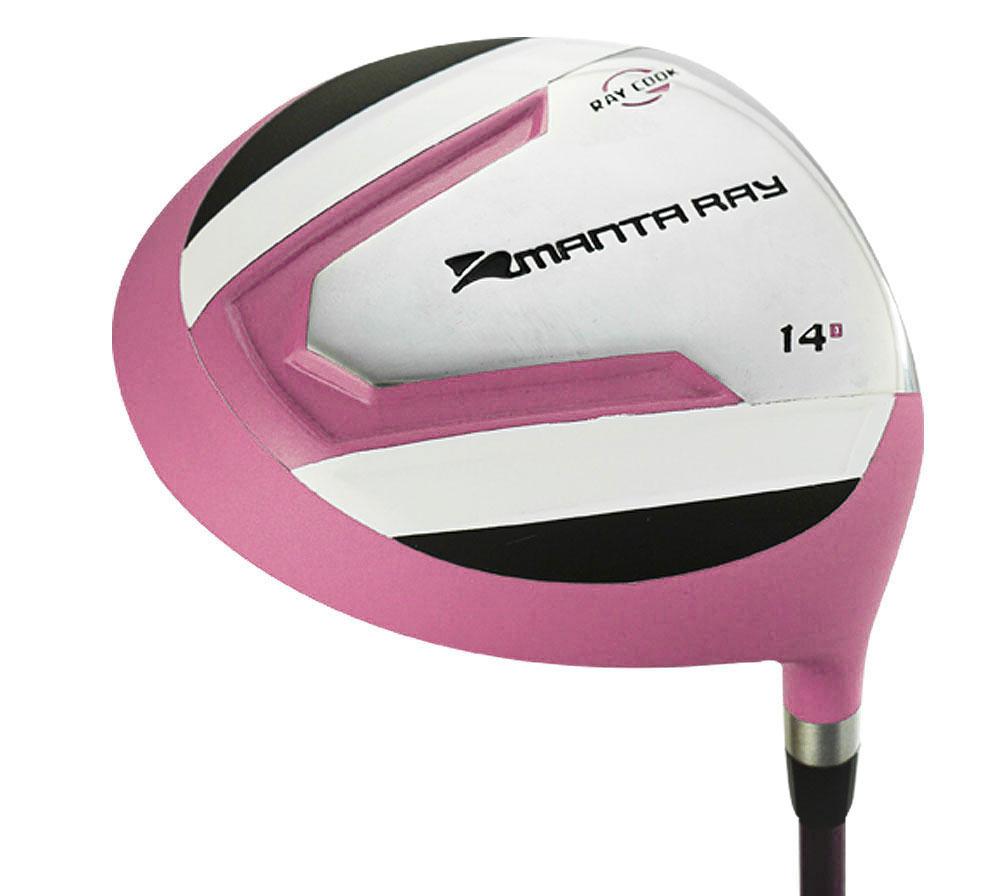 Ray Cook Manta Ray Junior 5-Piece Set W/Bag Ages 3-5 *Girls* (Pink) Golf